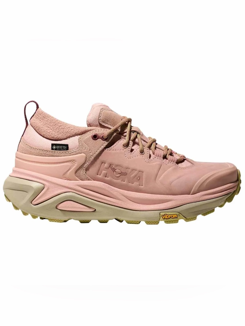 Hoka Kaha 3 Low GTX Size 8B Pink Green Hiking Shoes